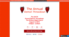 Desktop Screenshot of demonthrowdown.com